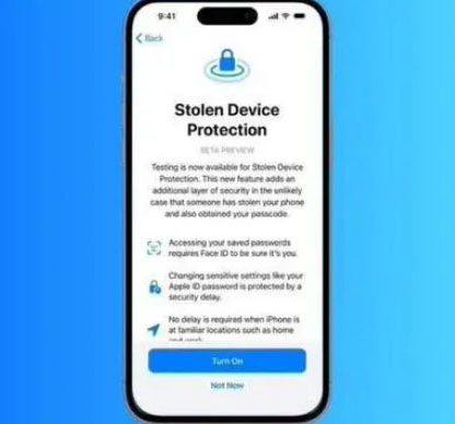 措勤苹果授权维修店分享被盗设备保护功能开启方法 