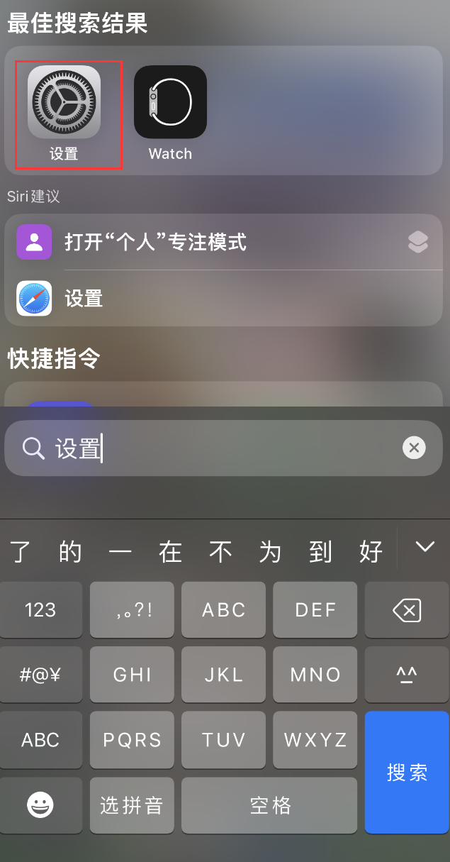 措勤苹果手机维修分享：iPhone 找不到“设置”或“App Store”怎么办？ 